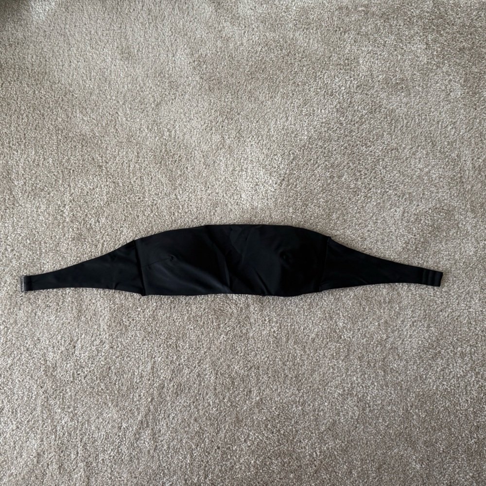 Aerie Black Bandeau Bathing Suit Top Size M